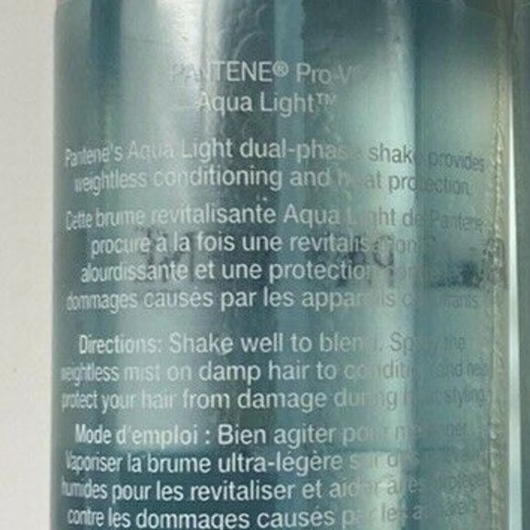 5 Pantene Aqua Light Weightless Conditioning Shake - Picture 4 of 6